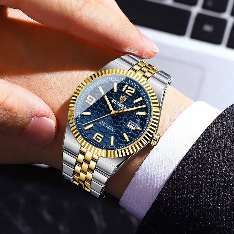 ☑️BIN BOND 《highe quality》 🔥Original watch ⌚️ساعتمچی آقایان|برندشرکتی اوریجینال کارت گارانتی